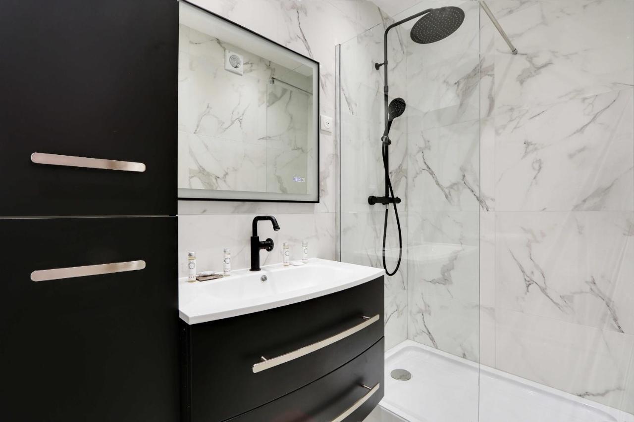 パリCharming Appart 2P1Br Le Marais Republiqueアパートメント エクステリア 写真