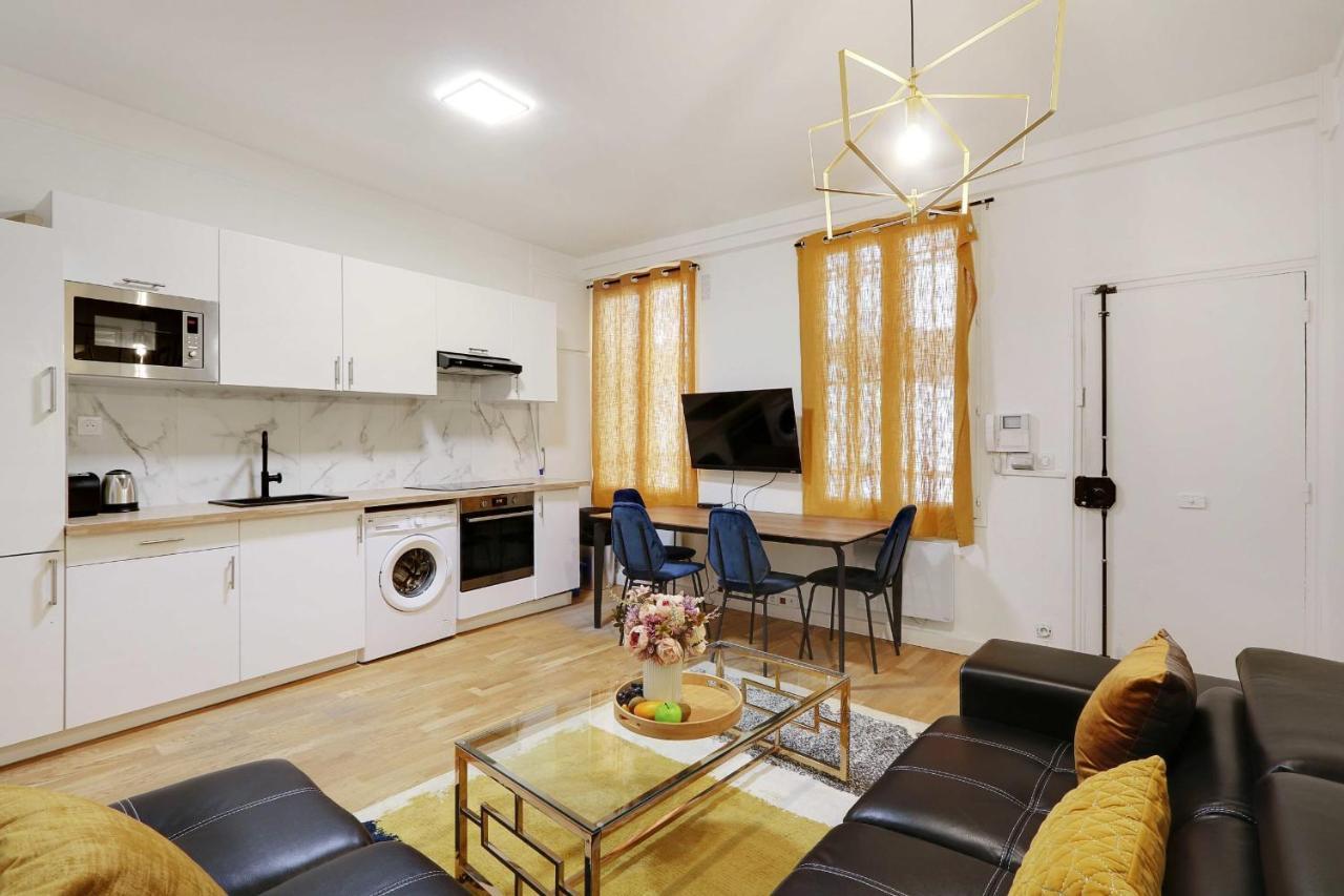 パリCharming Appart 2P1Br Le Marais Republiqueアパートメント エクステリア 写真