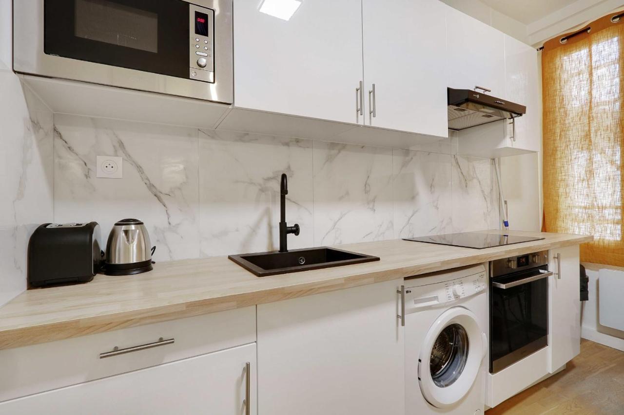 パリCharming Appart 2P1Br Le Marais Republiqueアパートメント エクステリア 写真